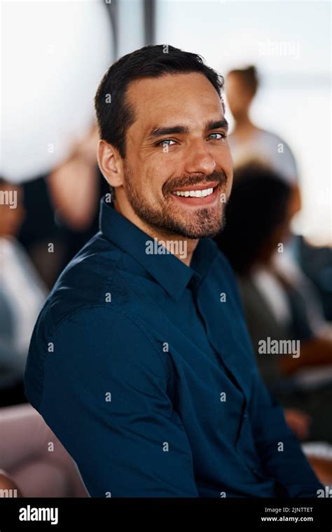 Businessman Sitting In Conference Room Hi Res Stock Photography And