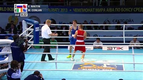 Mens Bantam 56kg Quarter Final Vladimir Nikitin Rus Vs Michael