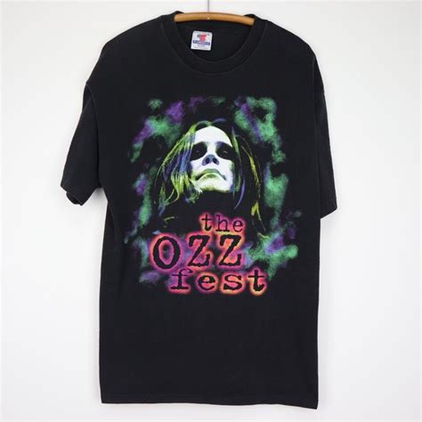 Vintage Ozzy Osbourne Ozzfest 1997 Tour Shirt Tour Shirt Shirts