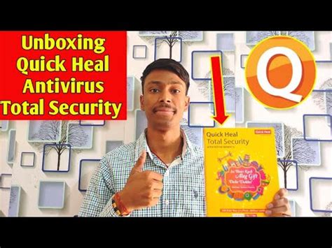 Unboxing First Impression Quick Heal Total Security Pc Year