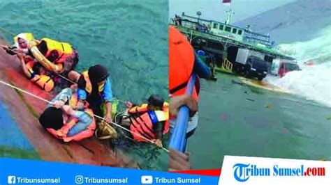 Kapal Motor Lestari Maju Tenggelam Di Perairan Selayar Foto Ibu