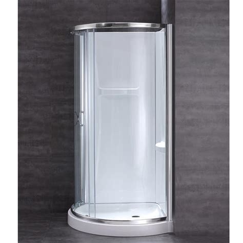 Ensemble De Douche Ronde En Coin Breeze Par OVE Decors 36 Po Porte