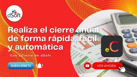 Realiza el cierre anual de forma rápida fácil y automática YouTube