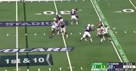 Watch Auburn Qb Bo Nix Throws Game Winning Td Pass With 9 Seconds Left