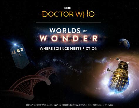 News 05 26 2022 ~ Doctor Who Worlds Of Wonder Where Science Meets