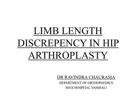 Surgical Landmarks In Revision Total Knee Ppt