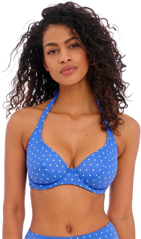 Jewel Cove Biustonosz Bikini Halter Niebieski Freya Swim Ceny I