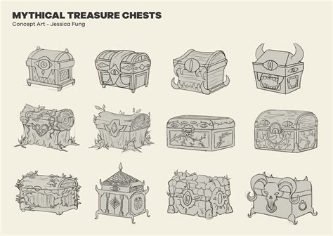 Artstation Mythical Treasure Chests