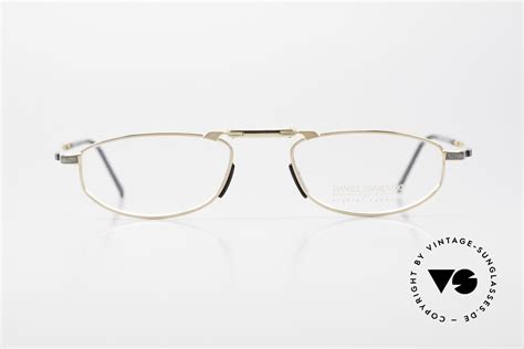 Glasses Daniel Swarovski S085 Folding Eyeglasses 23kt Gold