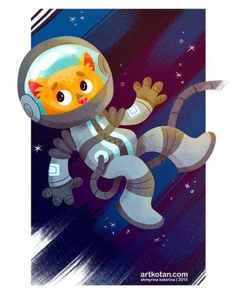 Space Cat By Shmyrina On Deviantart