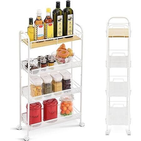 Amazon Spacekeeper Tier Storage Cart Bathroom Storage Organizer