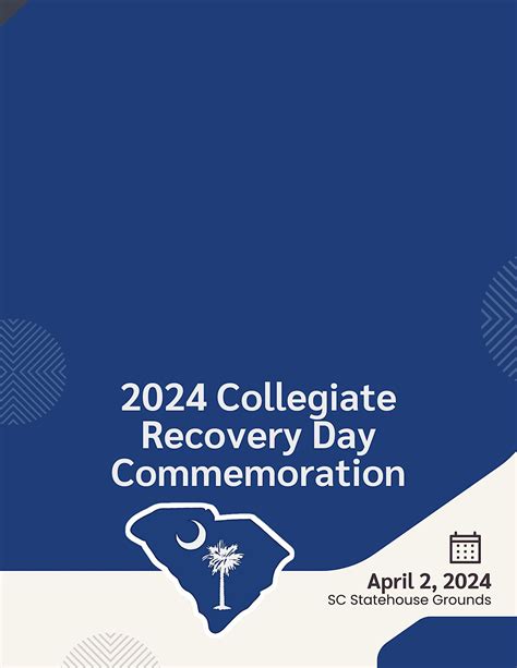 2024 Sc Collegiate Recovery Day Commemoration South Carolina State