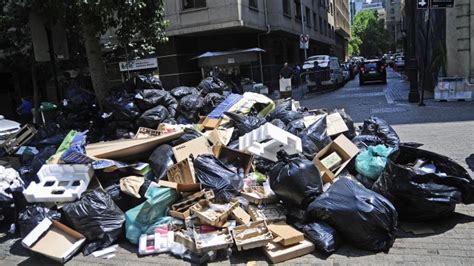 Fotos Basura Se Acumula En Las Calles De Santiago Por Paro Del Sector