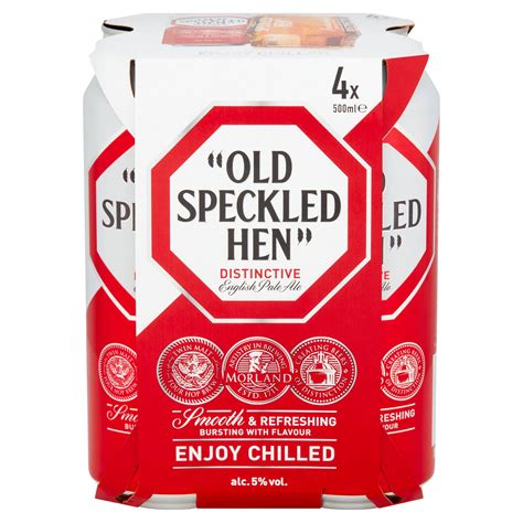 Old Speckled Hen Distinctive English Pale Ale 4 X 500ml Beer