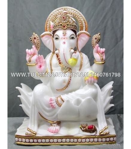 Ganesh Ji Marble Statue At 10000 00 INR In Jaipur Tulsi Moorti Art