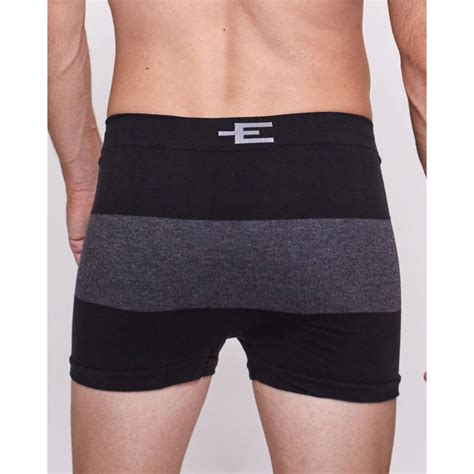 Boxer Hombre Seamless Rayado Negro Talle L La An Nima Online