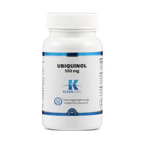 Ubiquinol Mg Klean Labs Weichkapsel Deine Apotheke