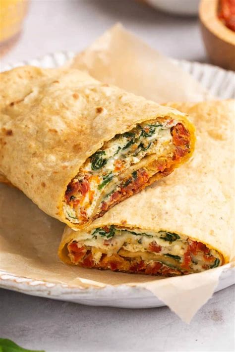 Copycat Starbucks Spinach Feta Wrap Recipe Double The Protein