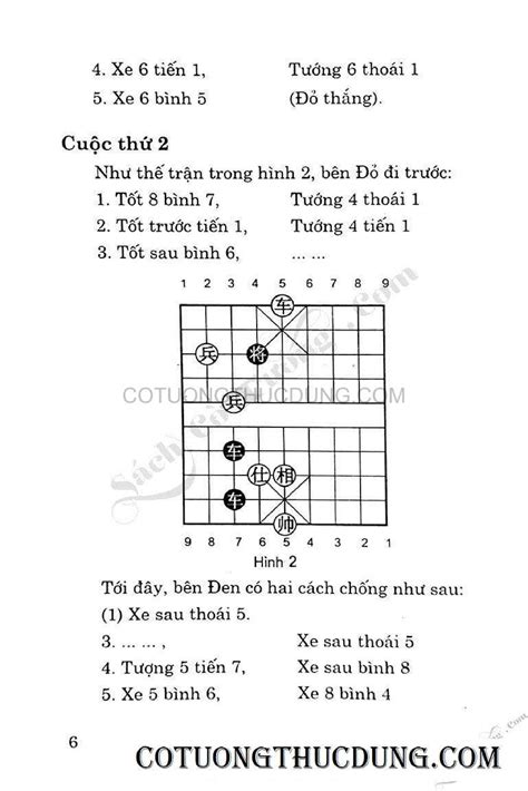 Cờ Tướng Tàn Cuộc Xe Pháo Mã Cờ Tướng Thực Dụng