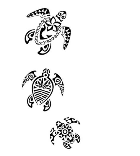 Tatuaggio Tartaruga Polinesiana E Maori Significato