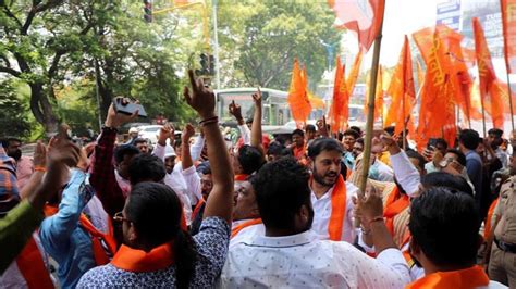 Sena Vs Sena Verdict Shinde Camp Bjp Office In Pune In Upbeat Mood