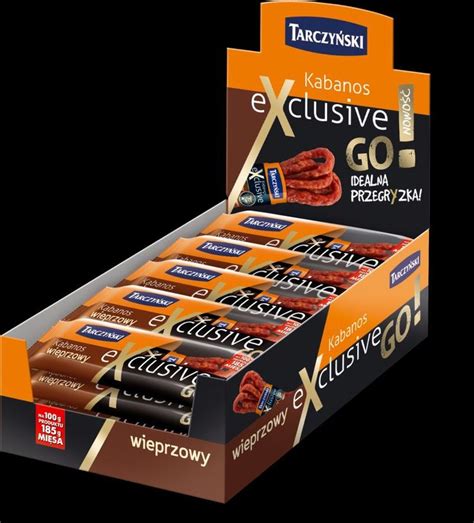 Tarczyński Kabanos Exclusive GO Exclusive Candy bar Food