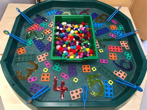 Numicon Addition Tuff Tray Eyfs Maths Ce9