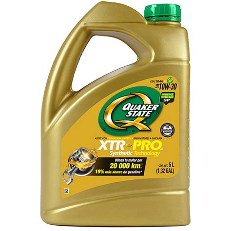 Quaker State Multigrado 10W 30 Aceite De Motor 5 Cuartos