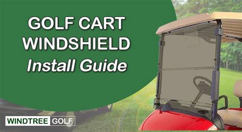 How to Install and Fix a Golf Cart Windshield!