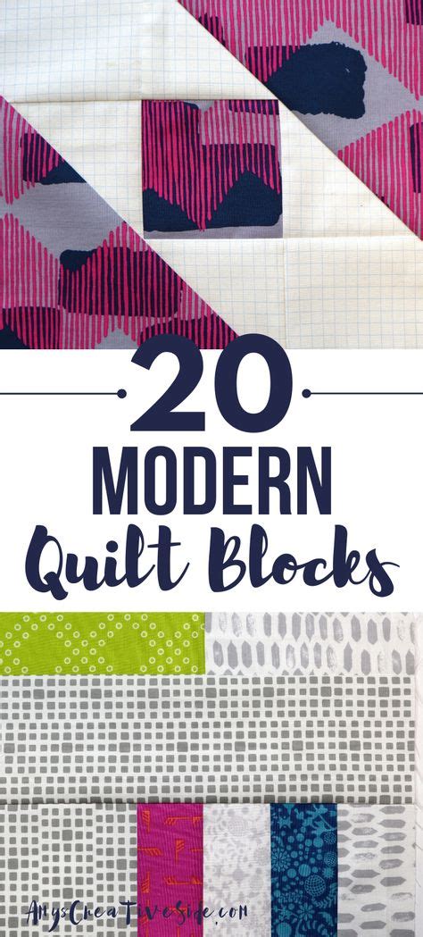 modern quilt patterns  tutorials
