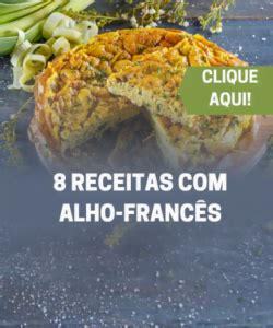 Receitas Alho Franc S Revista Veggie