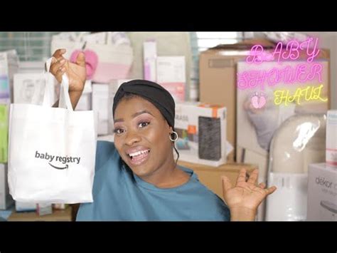 BABY SHOWER HAUL BABY REGISTRY HAUL ANNOUNCEMENT VIDEO I AM PREGNANT