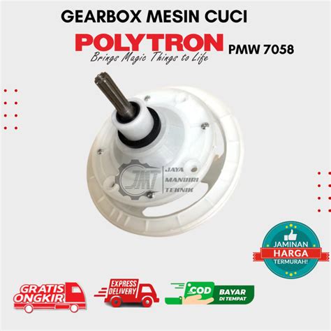 Gearbox Mesin Cuci 2Tabung Polytron PWM7058 Gearbox Mesin Cuci