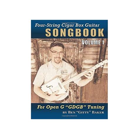 Buy Four String Cigar Box Guitar Songbook Volume 1 30 Well Known