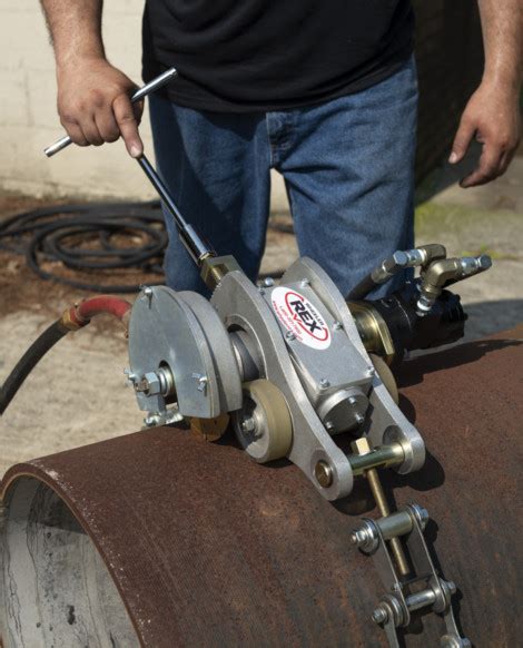 The Hardest Working Pipe Cutters The Pipemaster Wheeler Rex