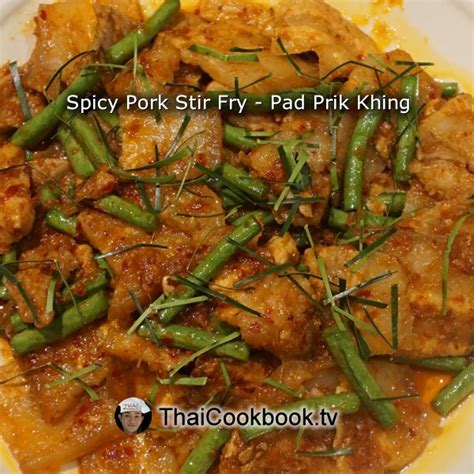 Authentic Thai Pork Recipes