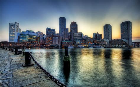 Boston Harbor Wallpapers 4k Hd Boston Harbor Backgrounds On Wallpaperbat