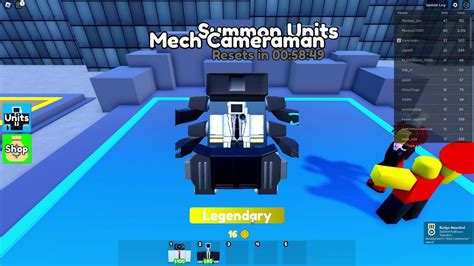 Roblox Skibidi Toilet Tower Defense Simulator Lega Dropped Out Mech