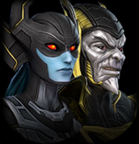 Corvus Glaive And Proxima Midnight Strike Force By Zyule On Deviantart