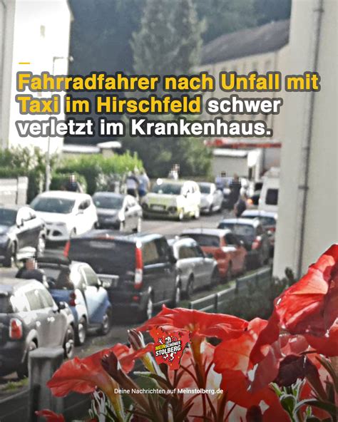 Atsch Radfahrer Bei Unfall Mit Taxi Im Hirschfeld Schwer Verletzt