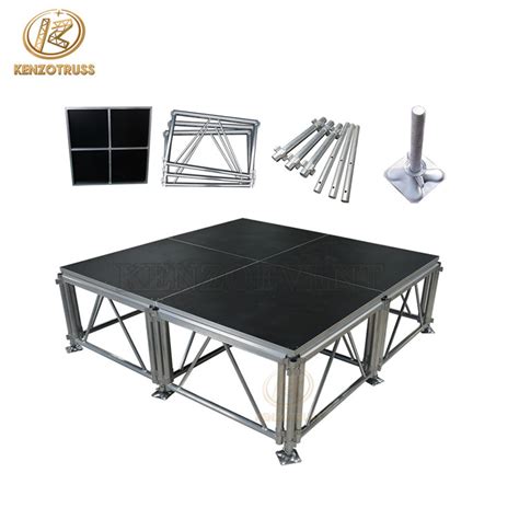 Outdoor Movable Stage Aluminum Stage Truss For Event China Aluminum