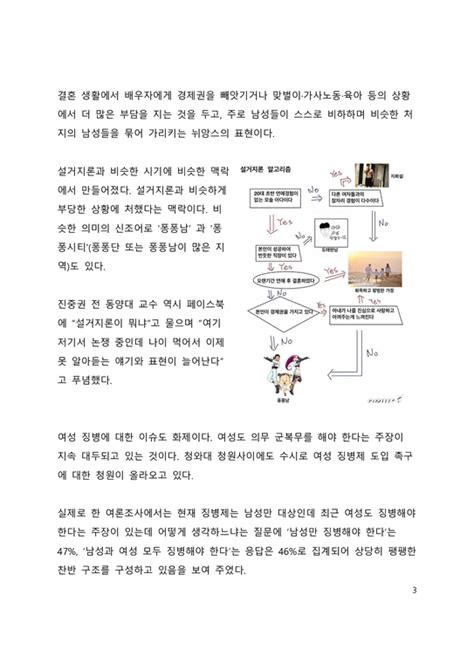 시사이슈 분석 퐁퐁단 설거지론 이슈로 본 최근 젠더 갈등 및 혐오 문화에 대한 고찰 경제경영