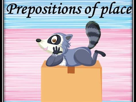 Prepositions Of Place And Movement Esl Game Teaching Resources