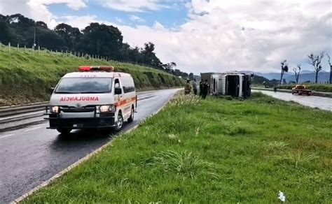 Accidente de tránsito se reporta en la autopista Palín Escuintla este