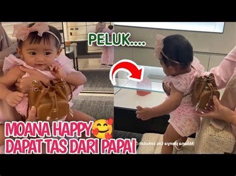 PUNCAK ACARA MOANA DAPAT HADIAH TAS MEWAH DARI PAPA IYAN YouTube