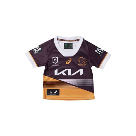 Buy 2023 Gold Coast Titans Nrl Home Jersey Toddler Queensland Jerseys