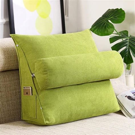 Back Support Cushion - Green - Myhomedecor.pk