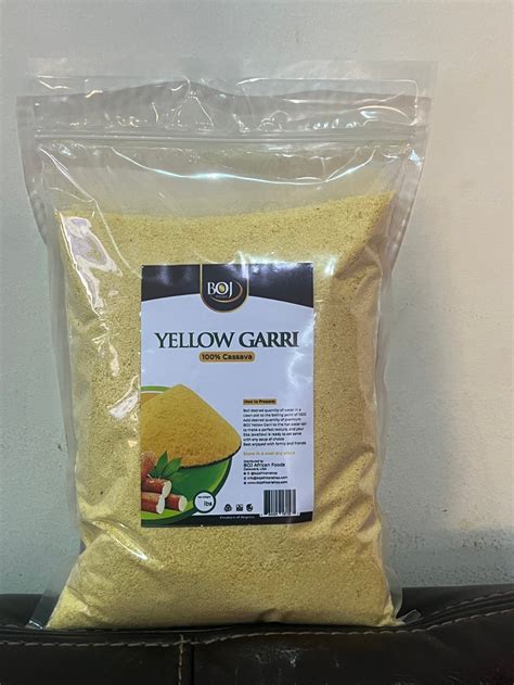 Yellow Gari Cassava Flakes Boj African Shop