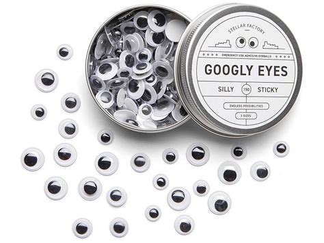 Amazon Stellar Factory Googly Eyes Emergency Use Adhesive