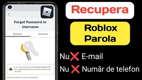 Cum să vă resetați parola Roblox fără e mail Recuperează ți contul